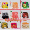 CHRISTMAS CANDY BAGS, foldable reusable shopping bag, HDPE plastic shopping bag